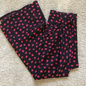 Princess Polly midi/maxi black slit skirt size 6